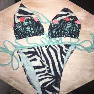zebra bikini