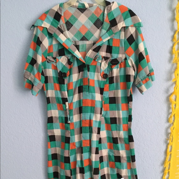 Checkered top - Picture 4 of 5