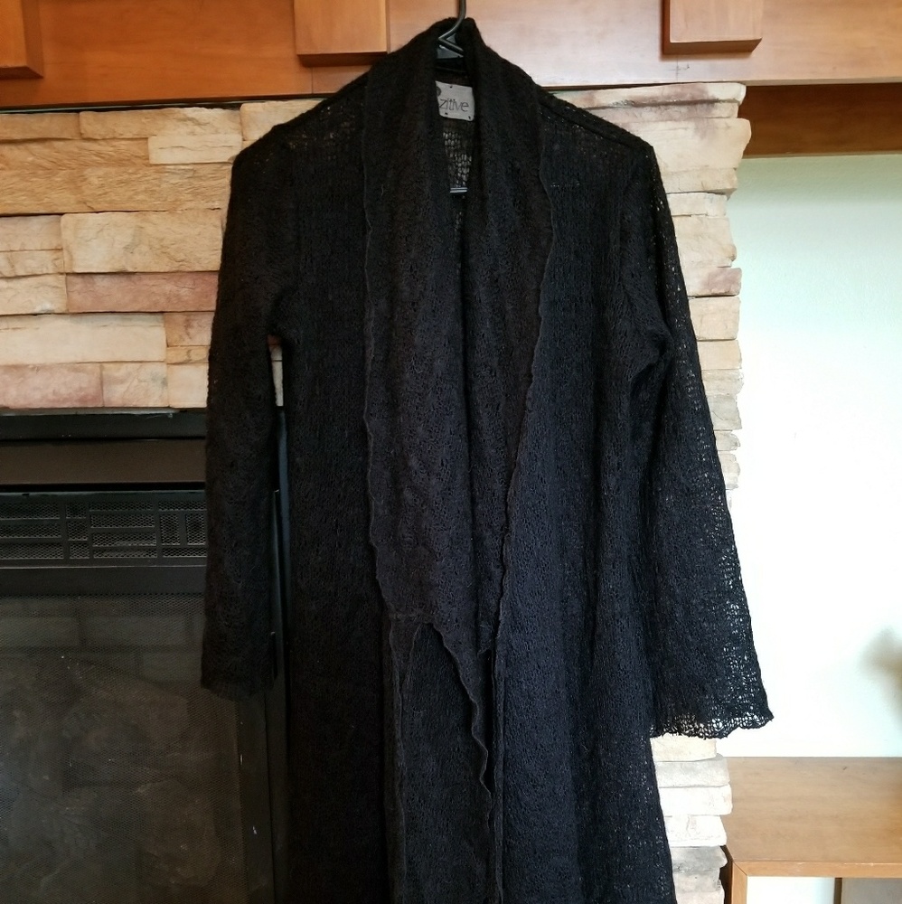 Custom Made Soft Wool Knit Duster