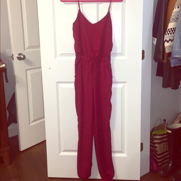 ruby red jumpsuit