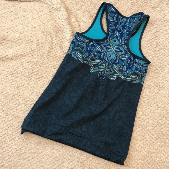 Athleta blue tinker tank Sz XXS - Picture 3 of 6