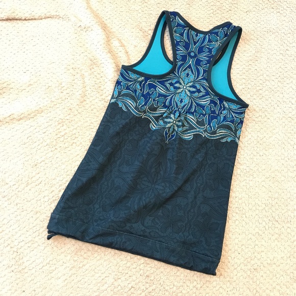 Athleta blue tinker tank Sz XXS - Picture 5 of 6