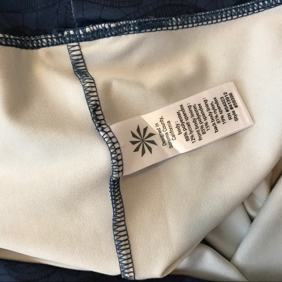 Athleta blue tinker tank Sz XXS - Picture 6 of 6