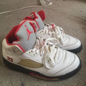 Fire Red 5 AIR JORDAN
