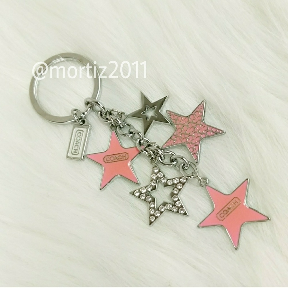 Coach Star Bag Charm/Key Chain - Picture 1 of 1