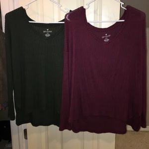 Long sleeve shirts