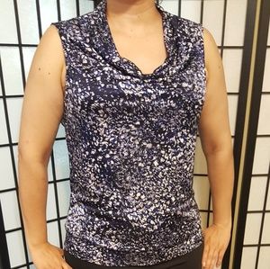 Alfani Cowl neck sleeveless top