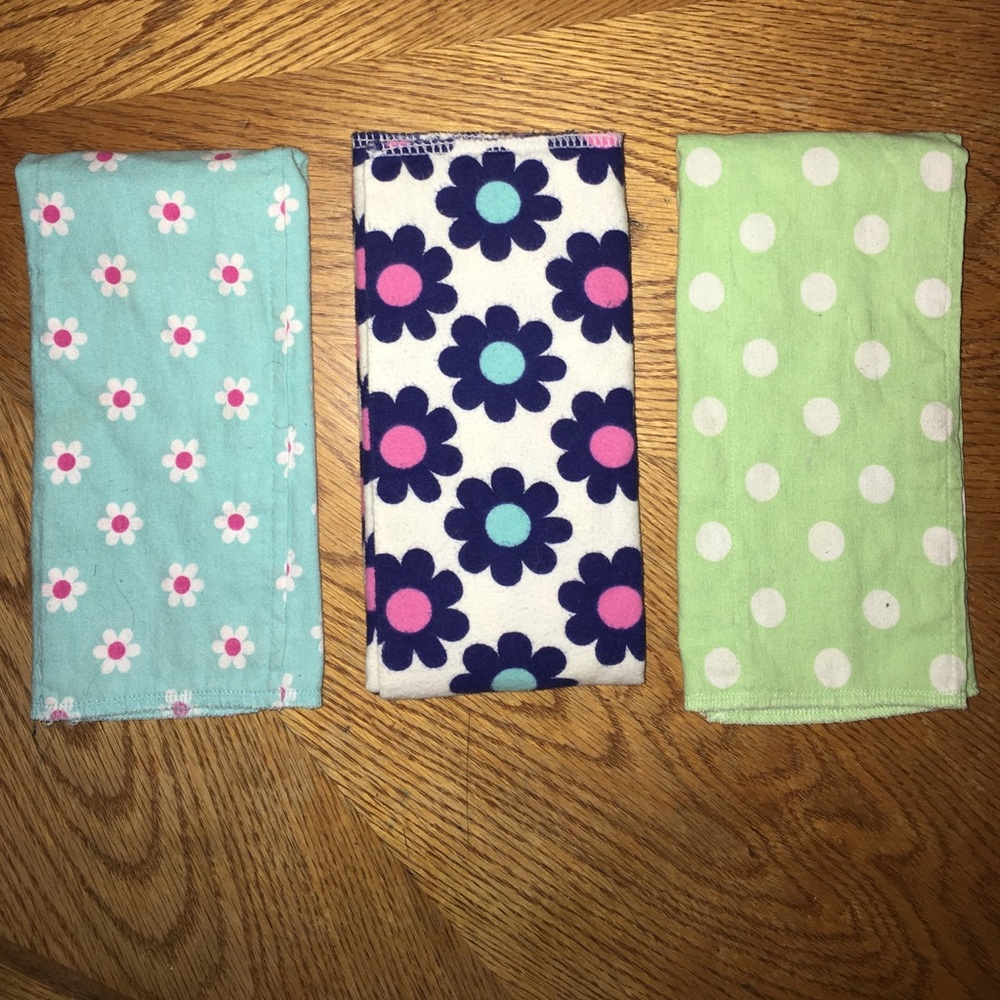 Burp Cloths - Set of 3