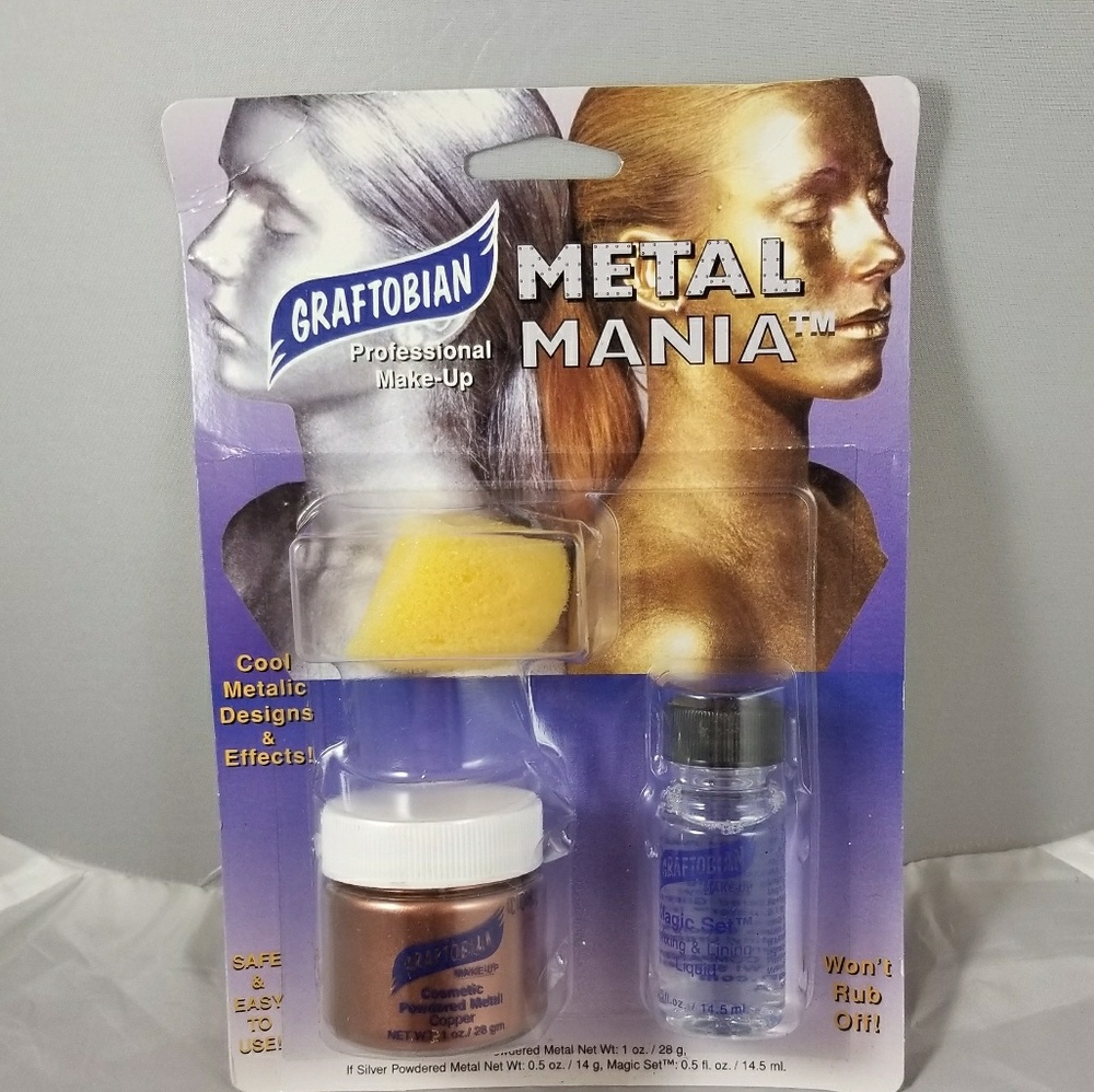 SOLD Metal Mania Copper Professional Makeup New!