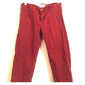 Carbon teen boy/men's pants