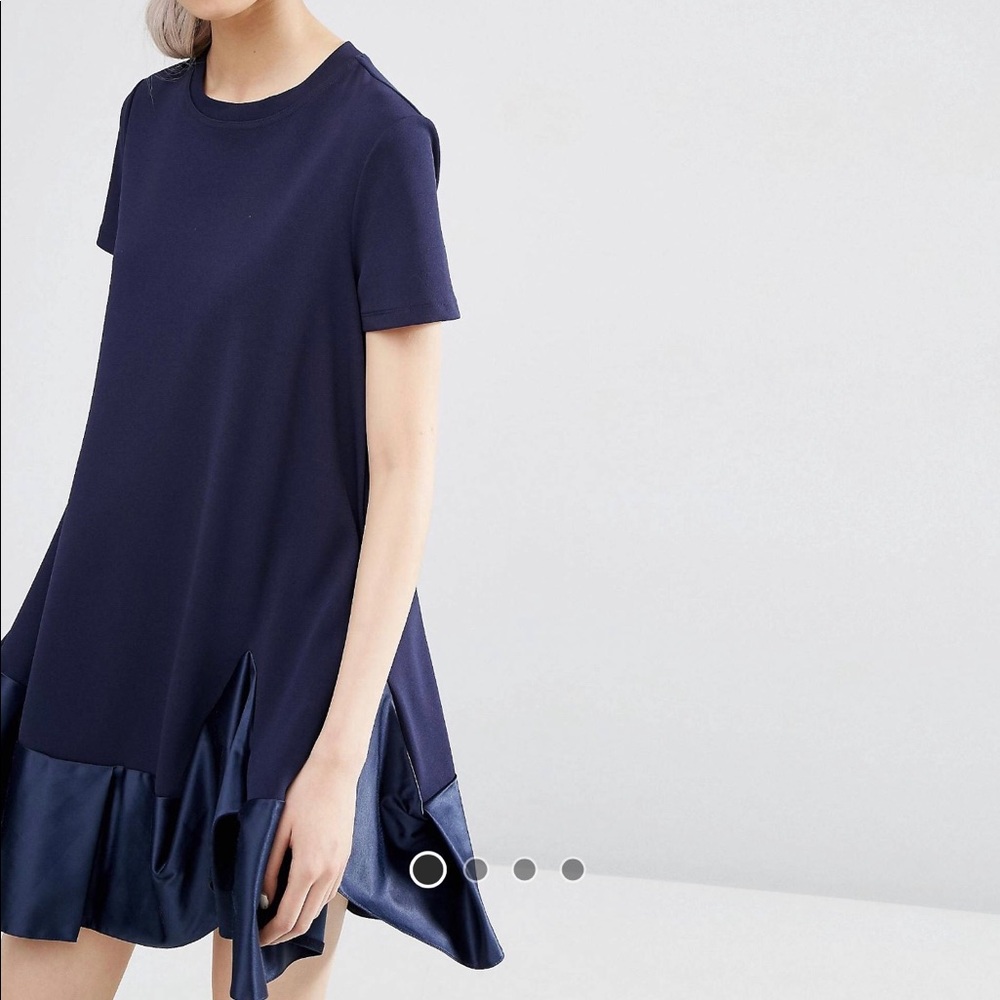 ASOS Premium Navy Dress