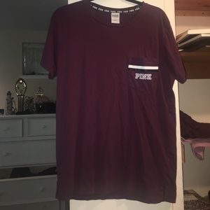 Maroon shirt