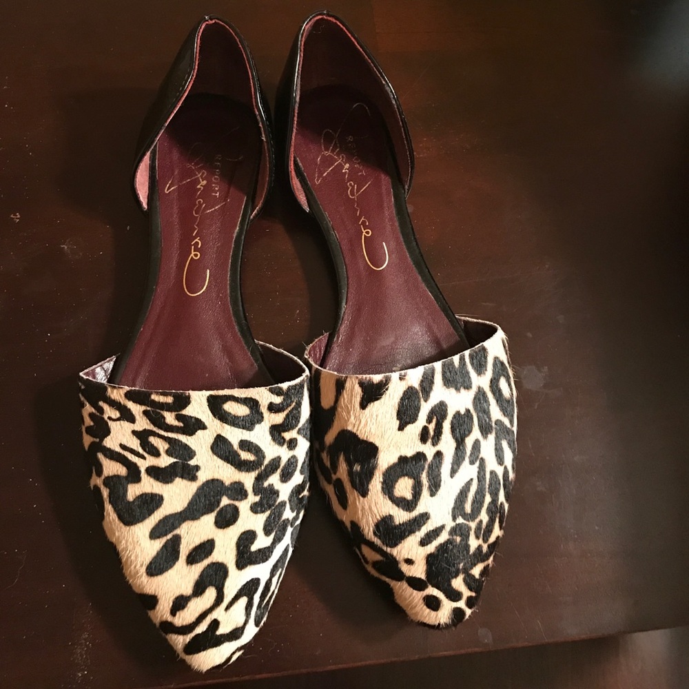 Flash sale⚡️Report signature leopard d'orsay flat.