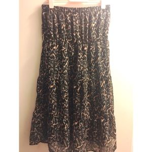 Cute strapless dress