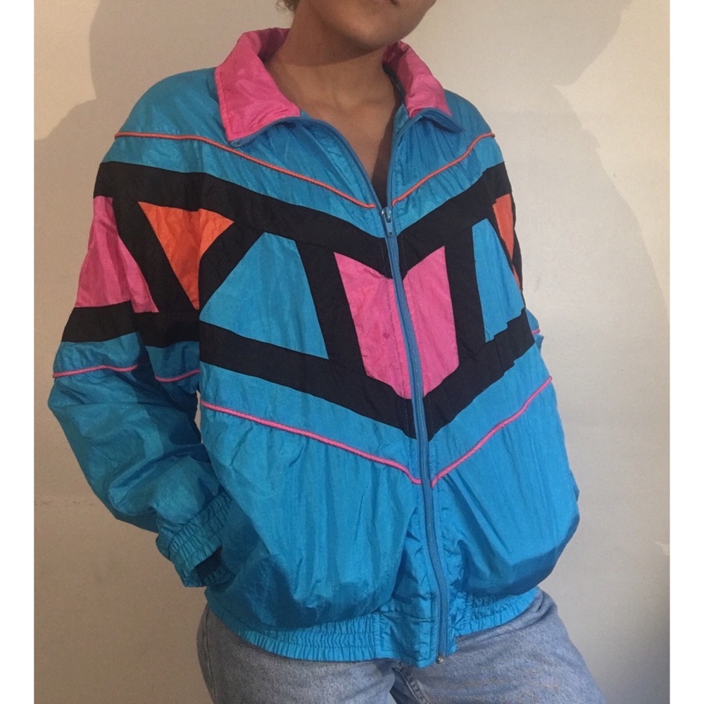 80s/90s Windbreaker 😍💕