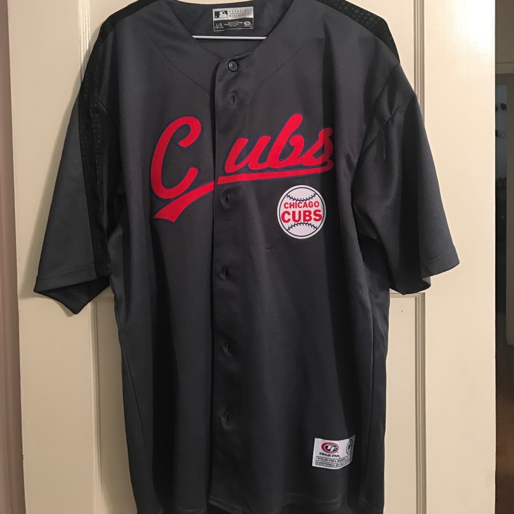 Chicago Cubs fan jersey. 2016 world champs. Large