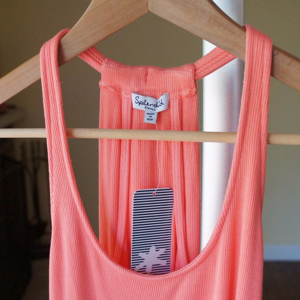 ✨HP✨NWT Splendid Pleated Back Tank Dress - Size S - Picture 4 of 7