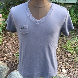 V-Neck Gray T-Shirt