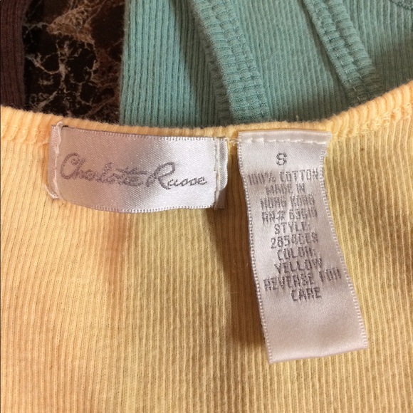 3 Charlotte Russe Tank Tops - Picture 4 of 5