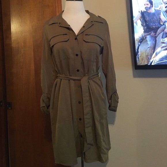 Sanctuary Village Shirt Dress in Safari - Picture 4 of 5