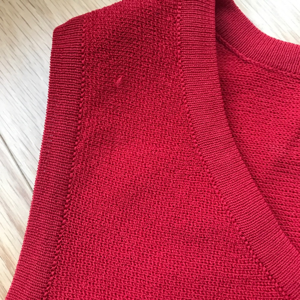Milly Red Swing Tank. View 3