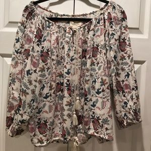 Ralph Lauren floral bohemian top