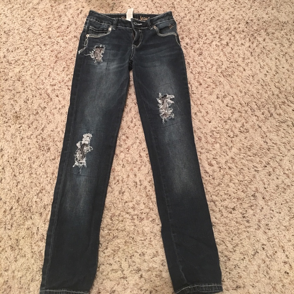 Girls justice jeans