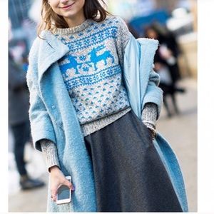 Vintage Burberry wool skirt