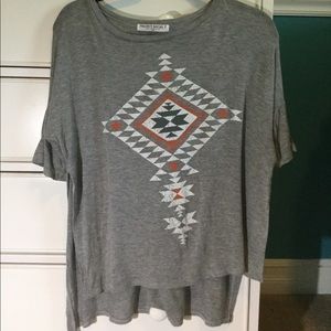 Project Social T split side tunic.