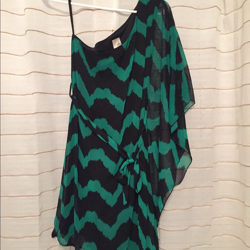 One shoulder women's dress
