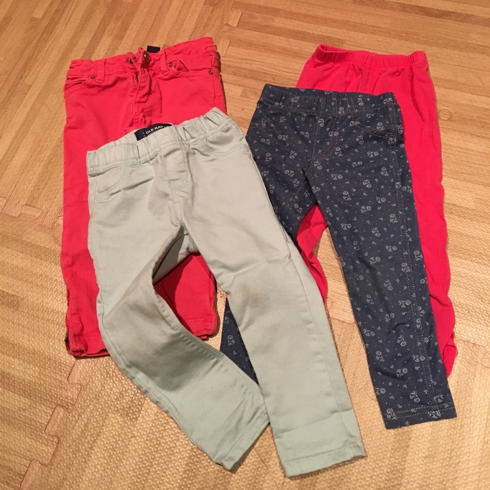 Bundle four pairs 2T pants