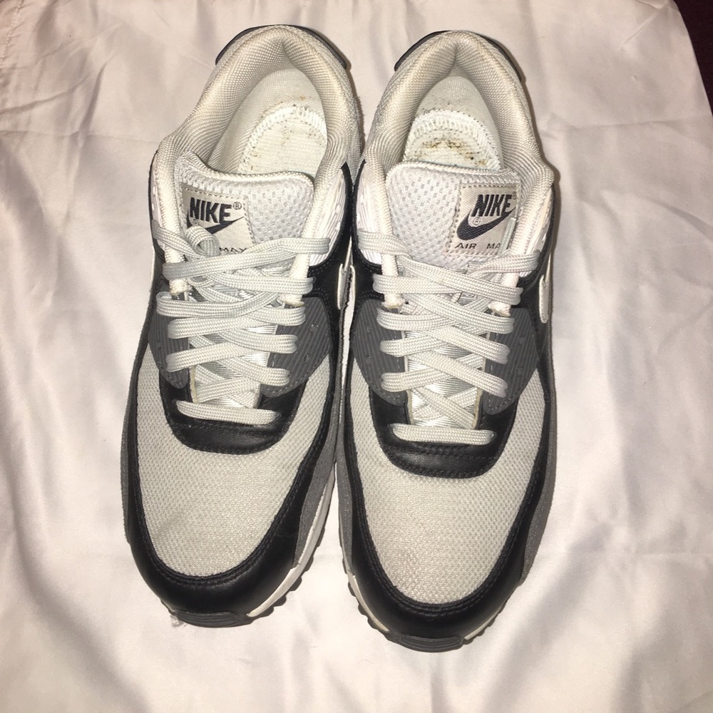 Grey/Black Nike AirMax 90 - Picture 2 of 7