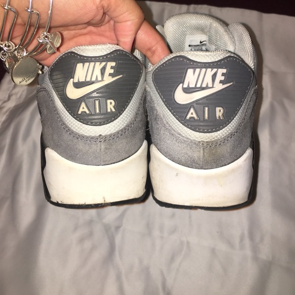 Grey/Black Nike AirMax 90 - Picture 5 of 7