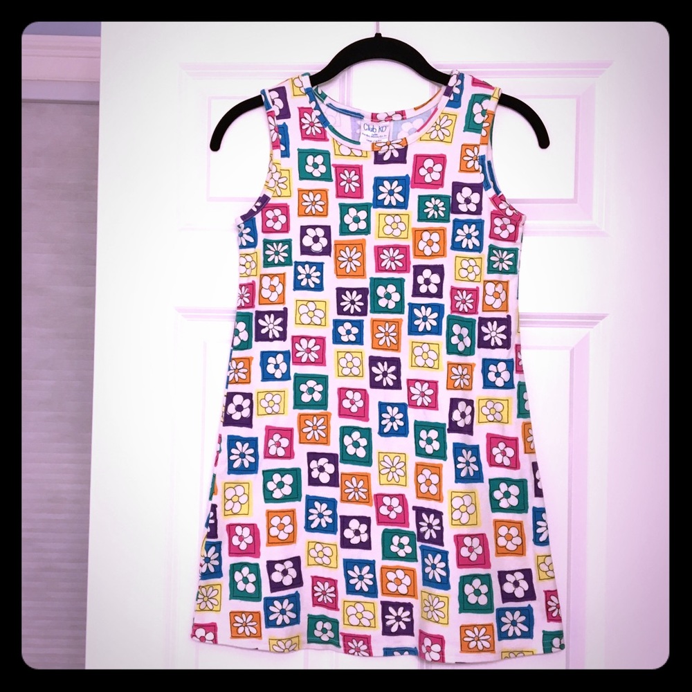 Girl's Retro Tank Dress