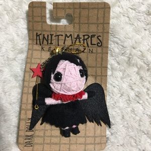 Knitmare keychain (Halloween) Dark Dolly
