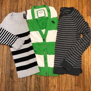 3 Medium Sweaters Bundle