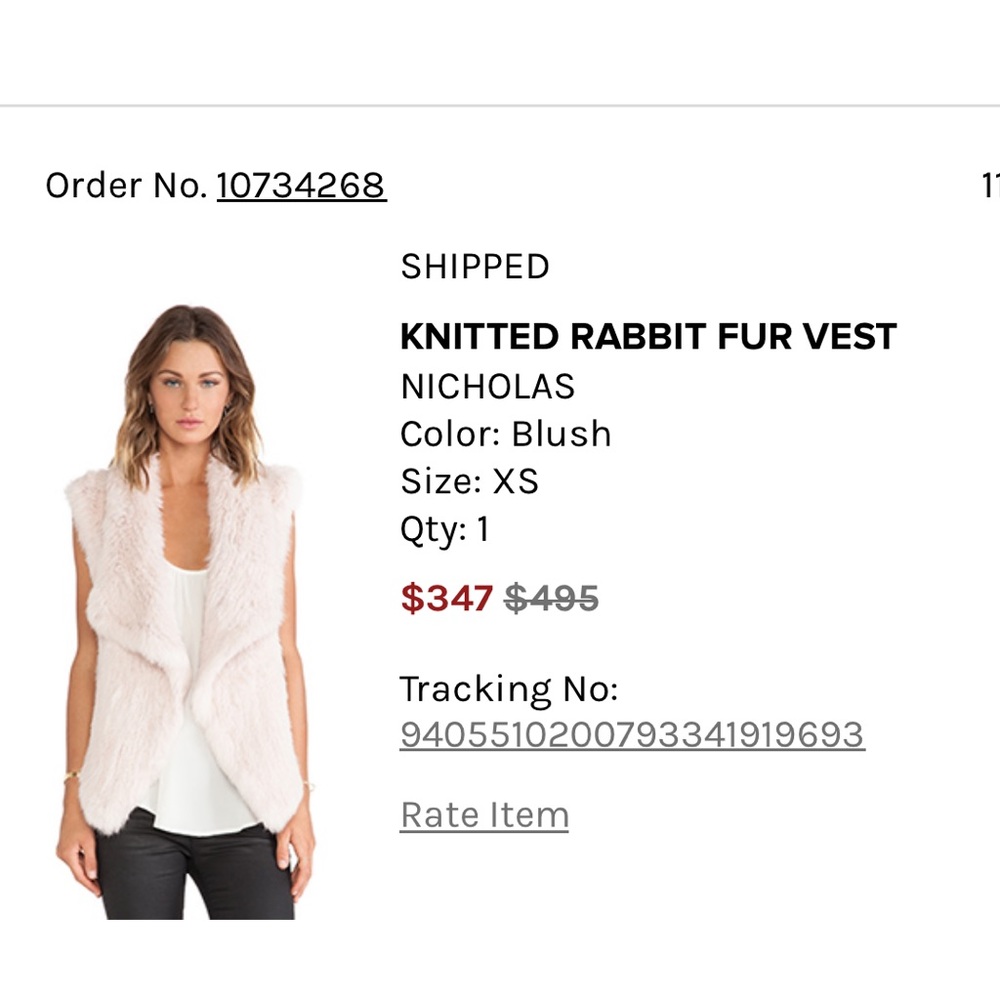 Fur vest