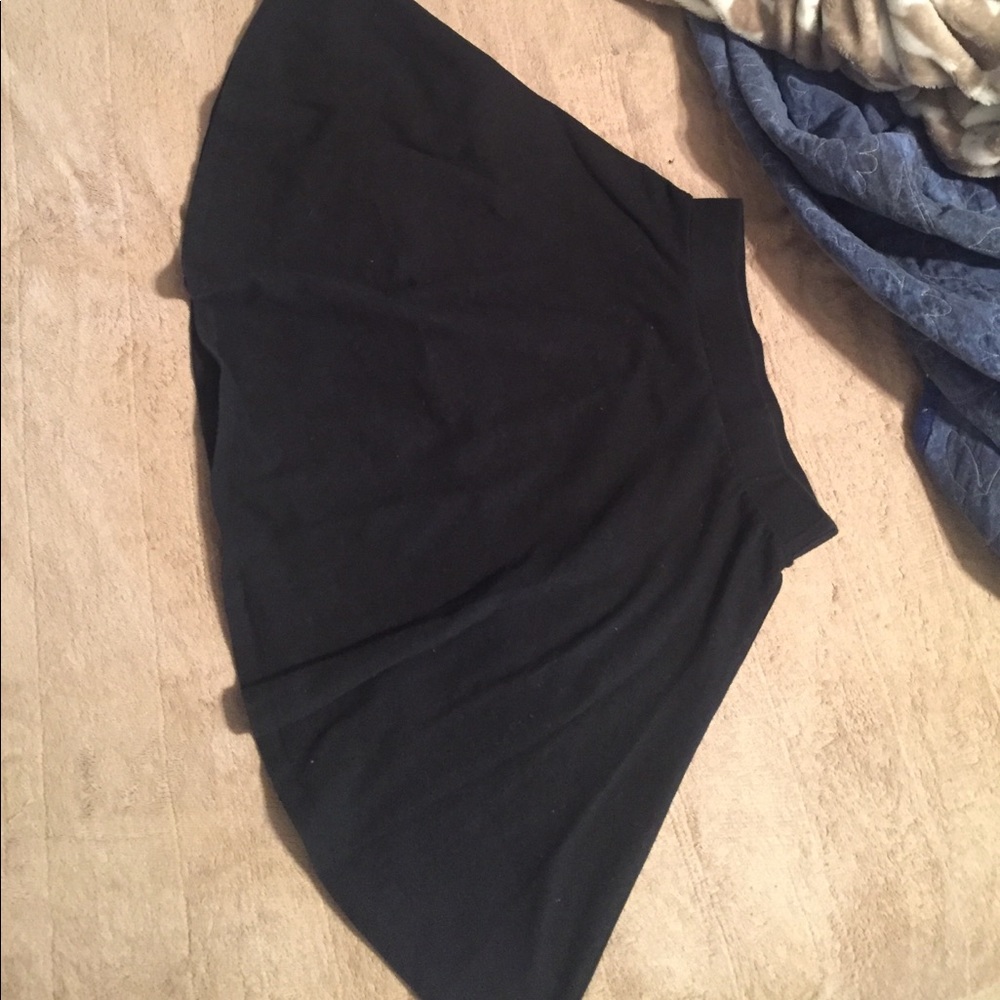 Black A-Line Skirt