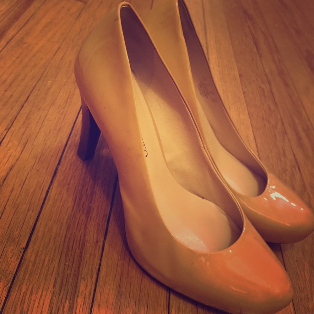 Franco Sarto ✨nude sexy high heels!💃🏼 like new!