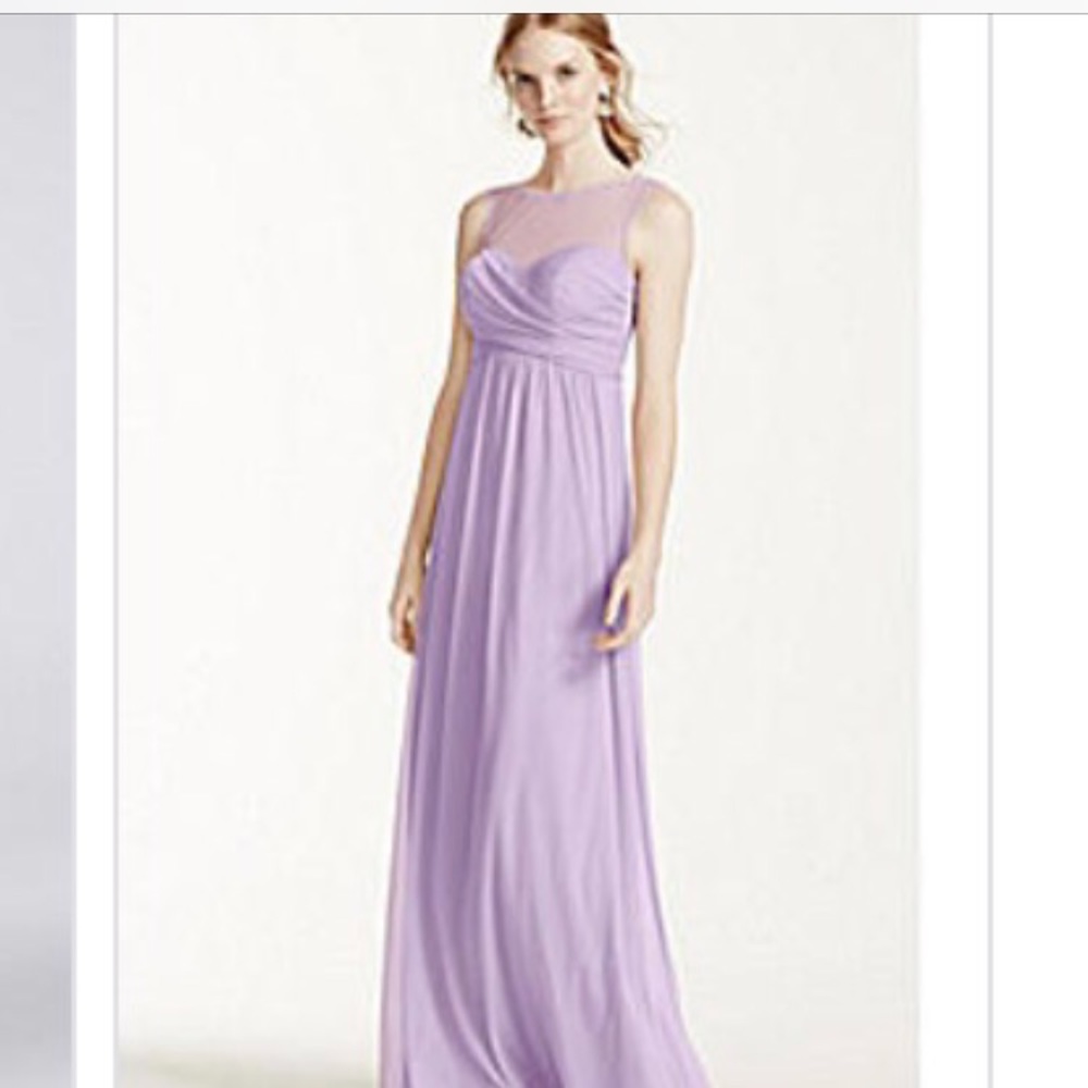 ⭐️ SOLD ON MERC ⭐️ David's Bridal Dress 10