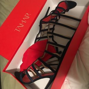 TAMAR Haircalf-Gladiator Boot Sandal