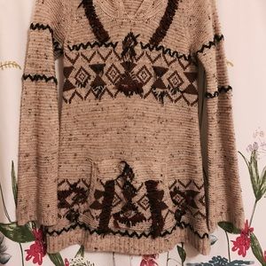 Free People native sweater