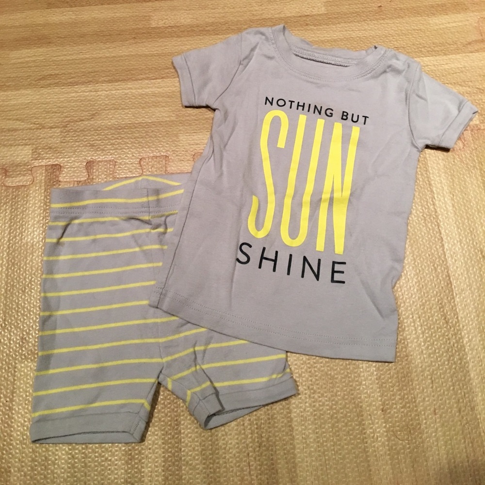 Shorts t shirt pjs size 2T