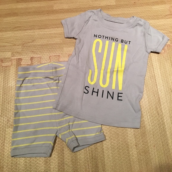 Shorts t shirt pjs size 2T - Picture 1 of 2