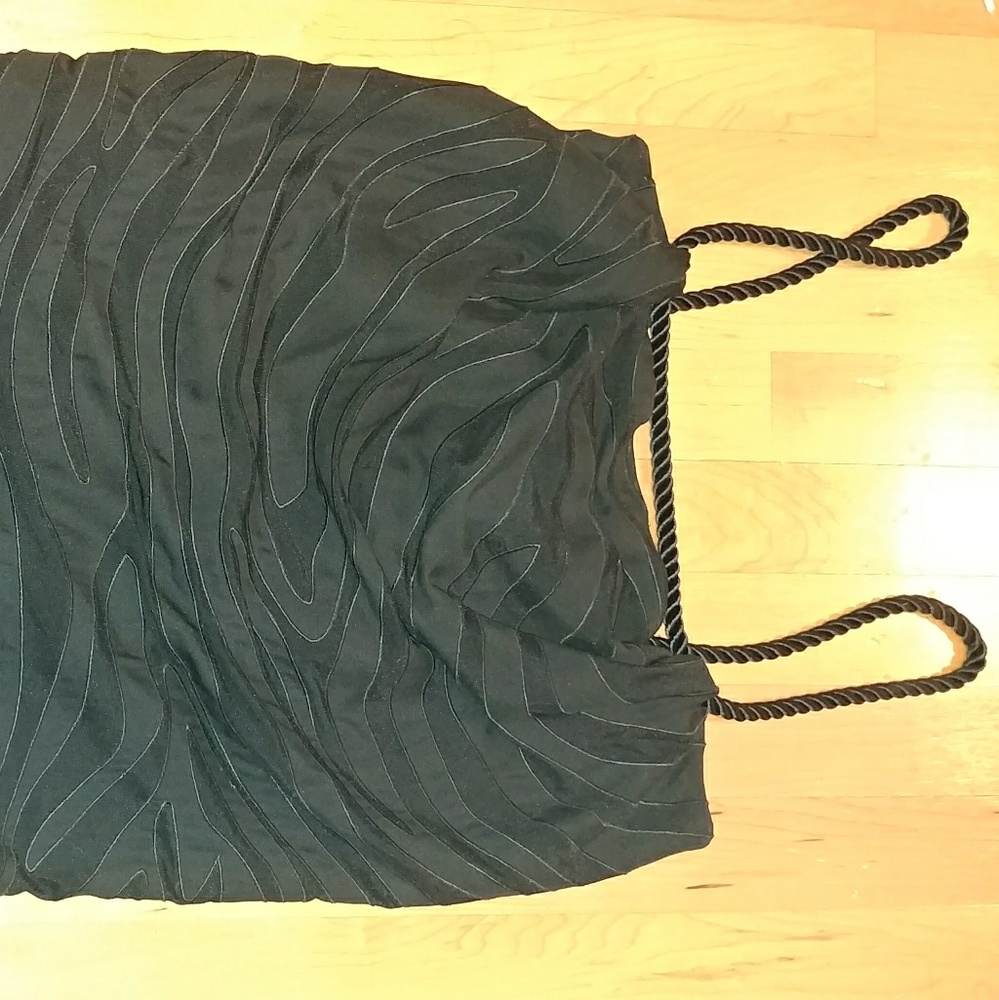 Dvf black cocktail dress size 6