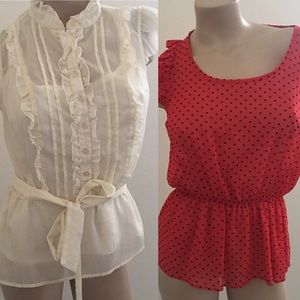 Bundle of 2. Same style but different tops