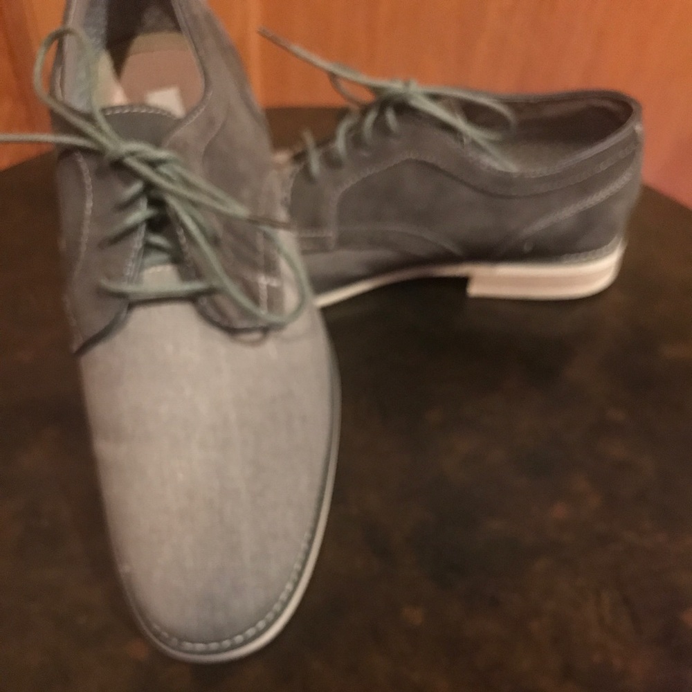 Steve Madden Grey Oxford size 12 men's shoes - Picture 1 of 6
