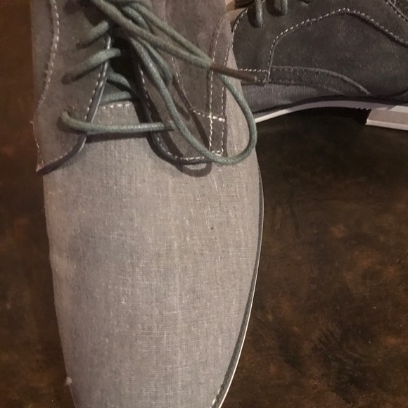 Steve Madden Grey Oxford size 12 men's shoes - Picture 2 of 6