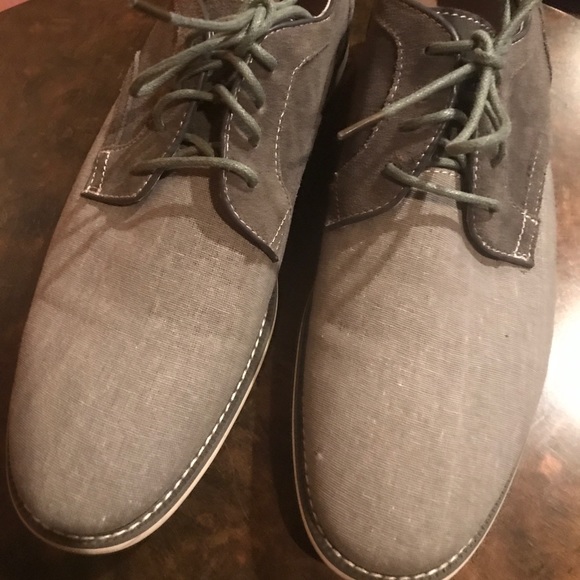 Steve Madden Grey Oxford size 12 men's shoes - Picture 4 of 6