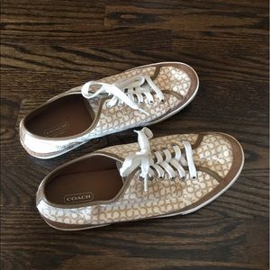 Like new Coach sneakers